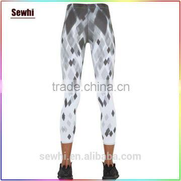 Womens Yoga Leggings With Custom Logo Digital Print Leggings photo-2