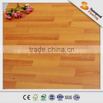 gloss surface v-groove laminate flooring canadian maple