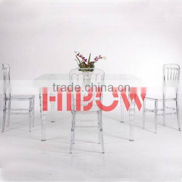 polycarbonate event rental banquet table for sale