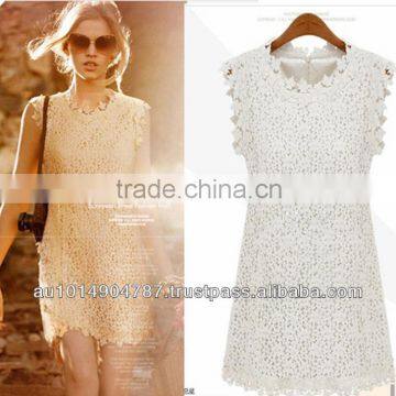 2014 KOREAN LATEST LACE DRESS 9052