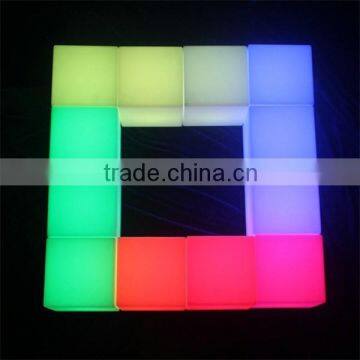 Multi Size Plastic Illuminated LED Cube