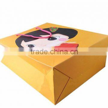 stand up wholesale christmas Craft Paper Bag