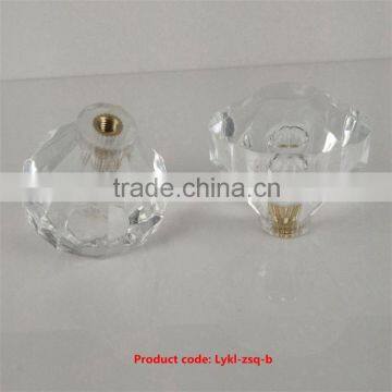 Modern Style Superior Quality Cabinet Crystal Knob With Different Size
