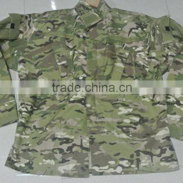 OEM 60% cotton 40% polyester CP camouflage twill printed Germany army combat Jacket