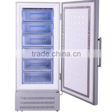 206/276liter Vertical Freezer of -40 Degree Medical Deep Freezer photo-2