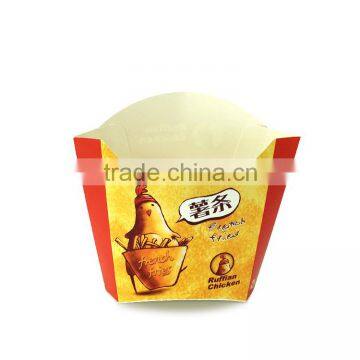 French Fries Packaging Disposable Paper Packaging Box Fried Chips Box French Fry Box