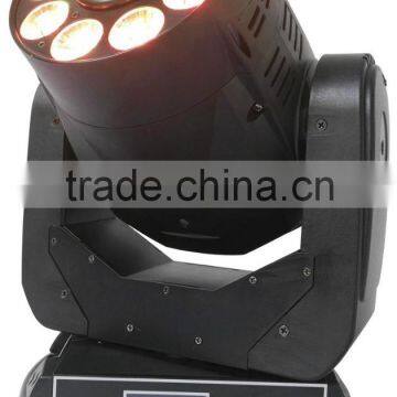 3-facet Prism Pro Wedding Stage DJ Light 9pcs 18W RGBWA+UV 6IN1 Wash Spot Combine 75W LED Moving Head