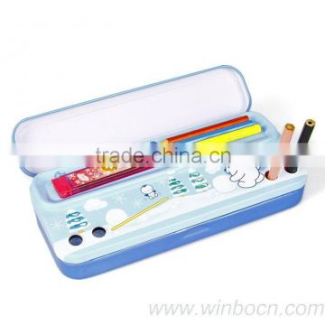 Beni Bear Design Tin Cartoon Kids Pencil Case