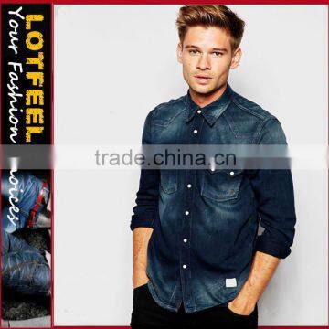 High quality wholesale denim man shirt for mans (LOTS130)