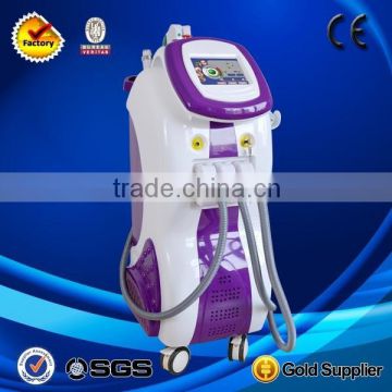 Factory wholesale elight+shr+nd-yag laser for hair removal,tattoo removal