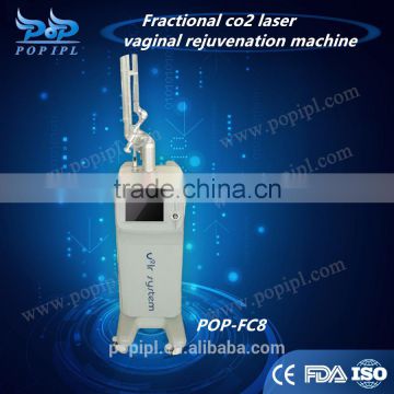 Birth Mark Removal New Fractional Co2 Laser Machine Ultra Professional Pulse Fractional Co2 Laser Equipment POP-FC8 Stretch Mark Removal