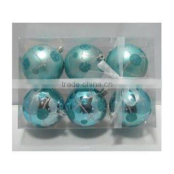 Wholesale Christmas Color Ball Sphere Garden Ornament Hollow Balls