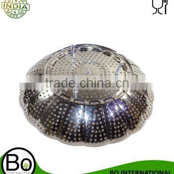 Fruit Collapsible Vegetable Stainless Steel Food Steamer photo-5