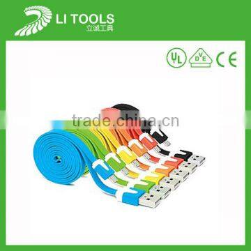 Wholesale USB Cable LEDlight Chaging/new White Micro Usb/Colorful Mini Bracelet Usb Cable photo-4
