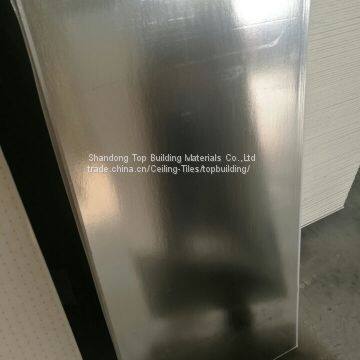 PVC Gypsum Ceiling Tile/PVC Laminated Gypsum Ceiling Board