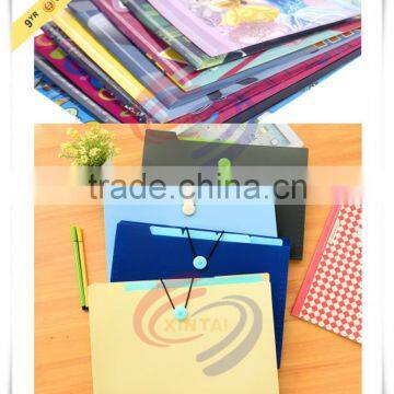 2016 Wenzhou office & school stationery products L-shaped file folder