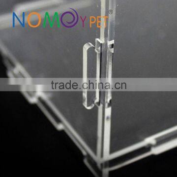 Nomo Acrylic Reptile Terrarium Habitat for Juvenile and Small Arboreal Tarantulas Chameleon Snails or Other Larval Reptiles photo-5