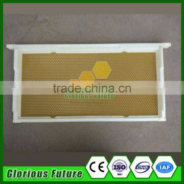 Beekeeping equipment plastic bee frame with bee wax foundation