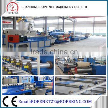 PP Flat Yarn Extruder pp Packing Thread Twine Extruding Machine for Making PP Yarn Email:ropenet22@ropeking.com