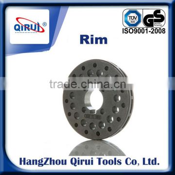 .404" pitch harvester rim for Mechanical harvester