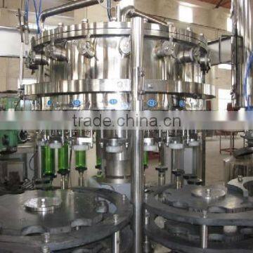 3 в 1 Триблок Стеклянная бутылка линия/машина для розлива пива photo-3