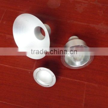 Aluminum metal spinning parts, ISO certificated factory, alloy parts, lamp cap, light shade