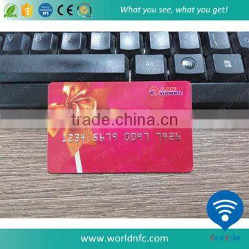 Plastic Member Card with Serial Numbers