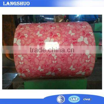 cold rolled color coated prepainted galvanized steel coil price