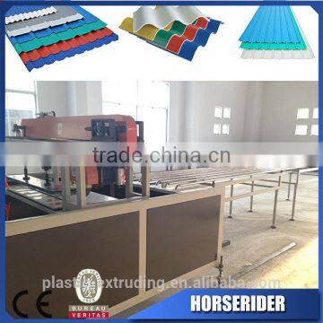 2015 Newest Design Plastic Ridge Tile for Roof Sheet Plate Production Line photo-6