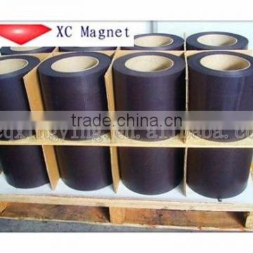 Magnetic material roll iron sheet with adhesive