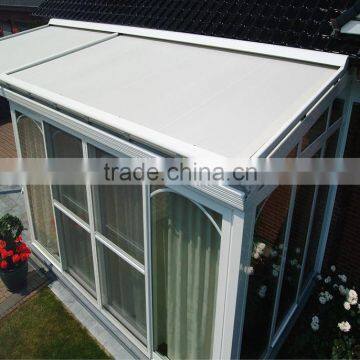 Outdoor aluminium motorized operation Sunroom awning