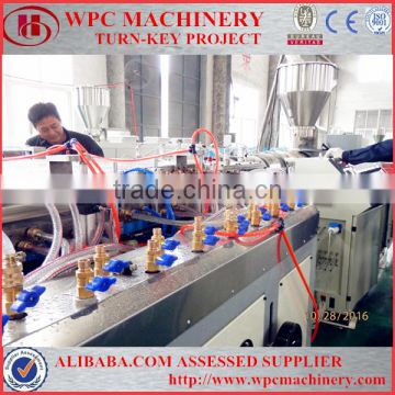 2017 Hot Sales Plastic WPC PVC Doors Plate and Windows Frame Making Machine