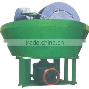 Wet Type Pan Grinding Mill With Two Rollers for Mineral Ore Grinding photo-2
