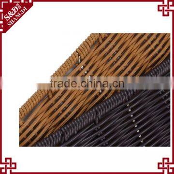 SGS Testing Wholesale Food-safe Fruit Dessert Rattan Placemats Bread Display Rack photo-5