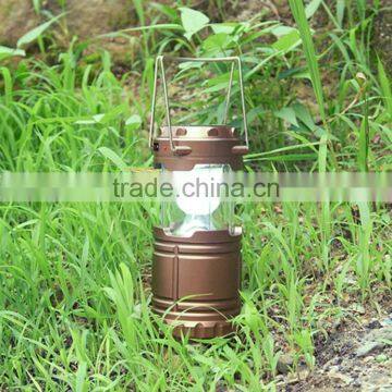 6 Led Camping Lantern Rechargeable Solar Power Led Camping Lantern