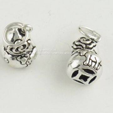 Customized Chinese Zodiac Animals Charm Sterling Silver Beads photo-5