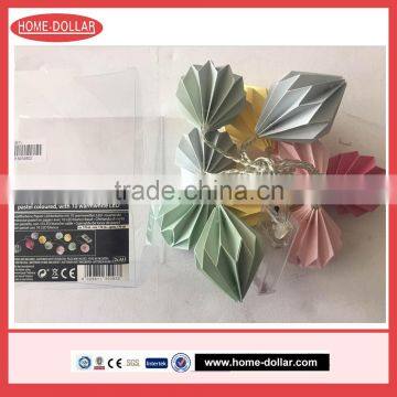Colorful Decorative Paper Garland Light photo-2