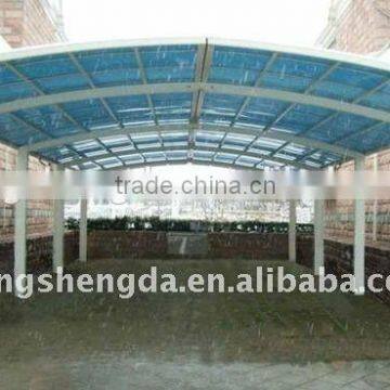 modern prefab steel structure carports/garages/canopies