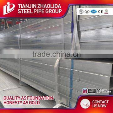 BS1387 SCH 40 60 ERW ms Galvanized Square Pipe for Fence Post photo-5
