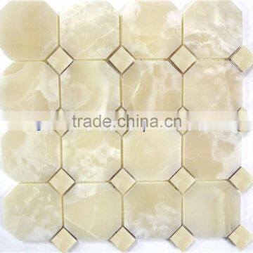 The most beautiful& best quality WHITE ONYX MOSAIC TILES COLLECTIONS