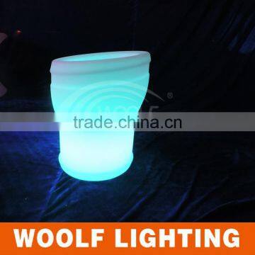 Super Fashionable Design Rechargeable Glowing LED Lighted Bar Ice Bucket photo-3