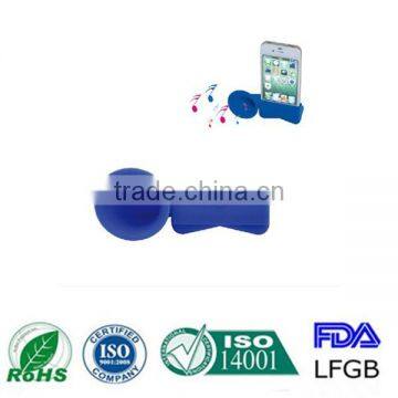 Cute Silicon Phone Speakers Mini Silicone Speakers for Phone photo-3