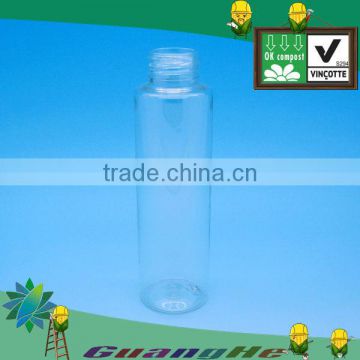 PLA tubular crystal bottle of polylactidematerial biodegradable eco-friendly Bio-based plastic