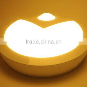 Energy saving LED light eat peas human body induction lamp Intelligent light sensing creative bedside lamp Baby night lamp