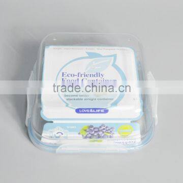 Competitive Price Stackable 3 Pieces Household Food Grade Microwave Plastic Container photo-5