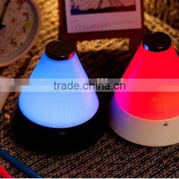 2015 LED Colorful LED Light Bluetooth Speaker 360 Degree Super Bass 3D Sound BT Speaker With FM Radio photo-6