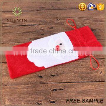 Wholesale Christmas Novelty Product Wine Bag Stocking photo-2