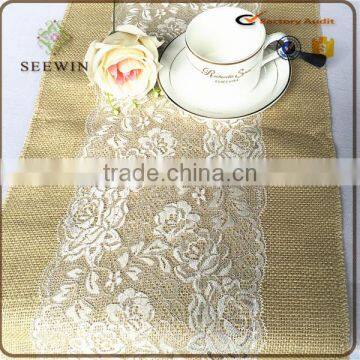 jute/burlap table runner