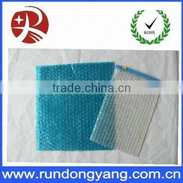 Newest plastic air bubble bag with zipper from SHENZHEN