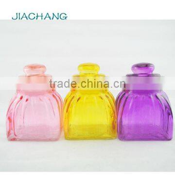 Square Buttom Airtight Glass Preserve Container With Bird Ceramic Lid photo-4